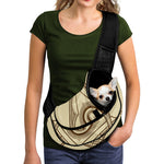 Freemasonry Symbol Print Pet Sling Carrier