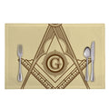 Freemasonry Symbol Print Placemat