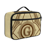 Freemasonry Symbol Print Portable Lunch Bag