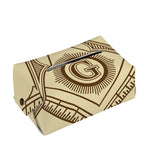 Freemasonry Symbol Print Rectangle Tissue Box Cover