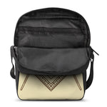 Freemasonry Symbol Print Rectangular Crossbody Bag