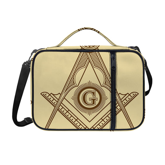 Freemasonry Symbol Print Shoulder Strap Bible Bag