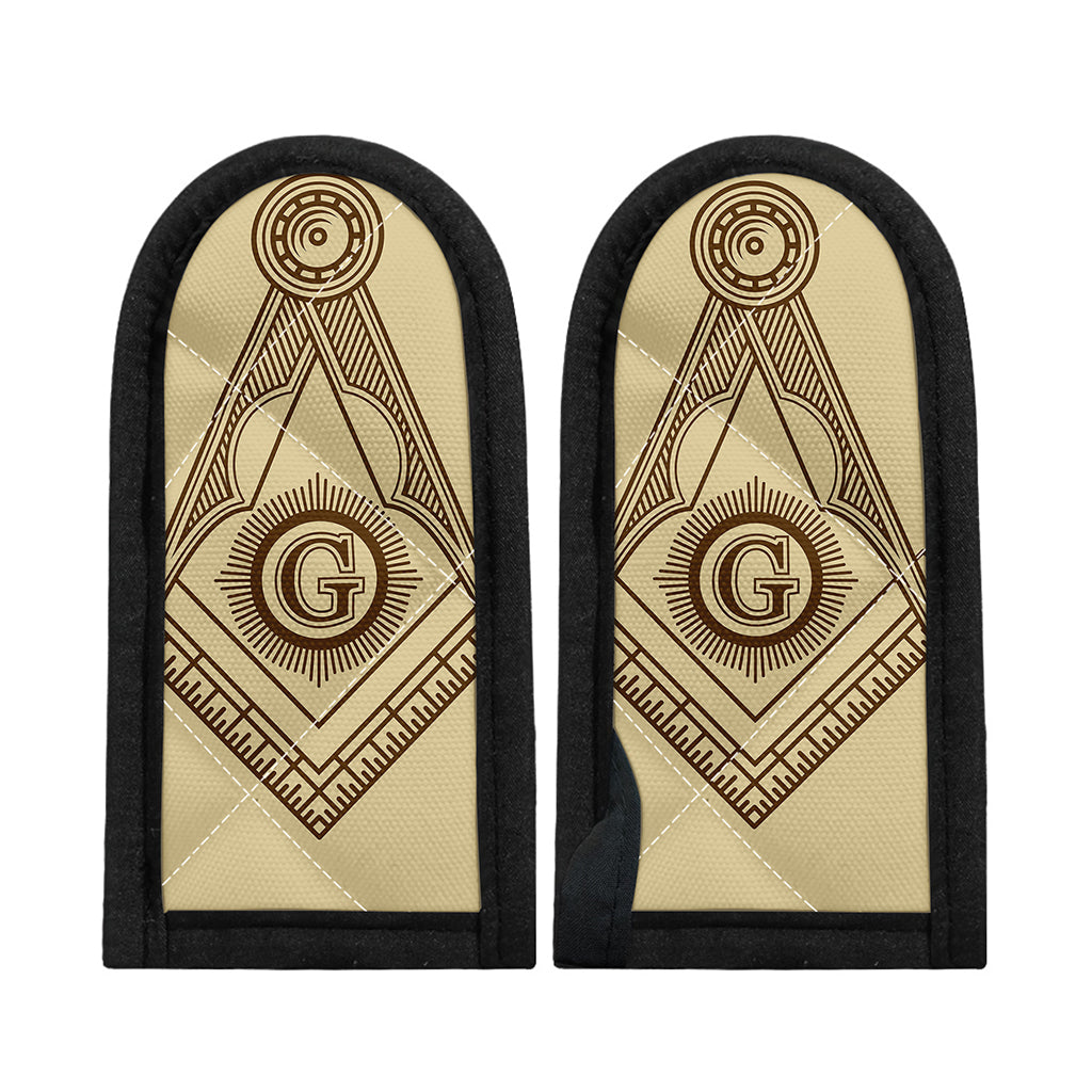 Freemasonry Symbol Print Skillet Handle Cover