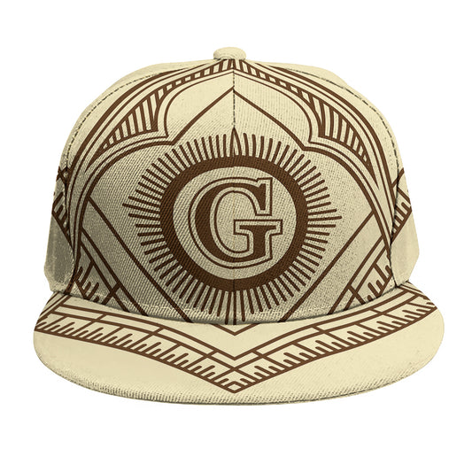 Freemasonry Symbol Print Snapback Cap