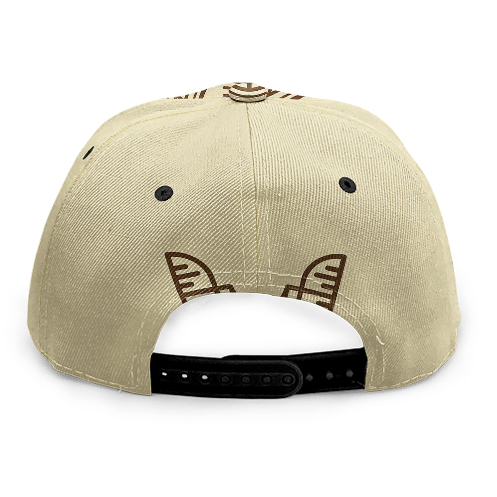 Freemasonry Symbol Print Snapback Cap