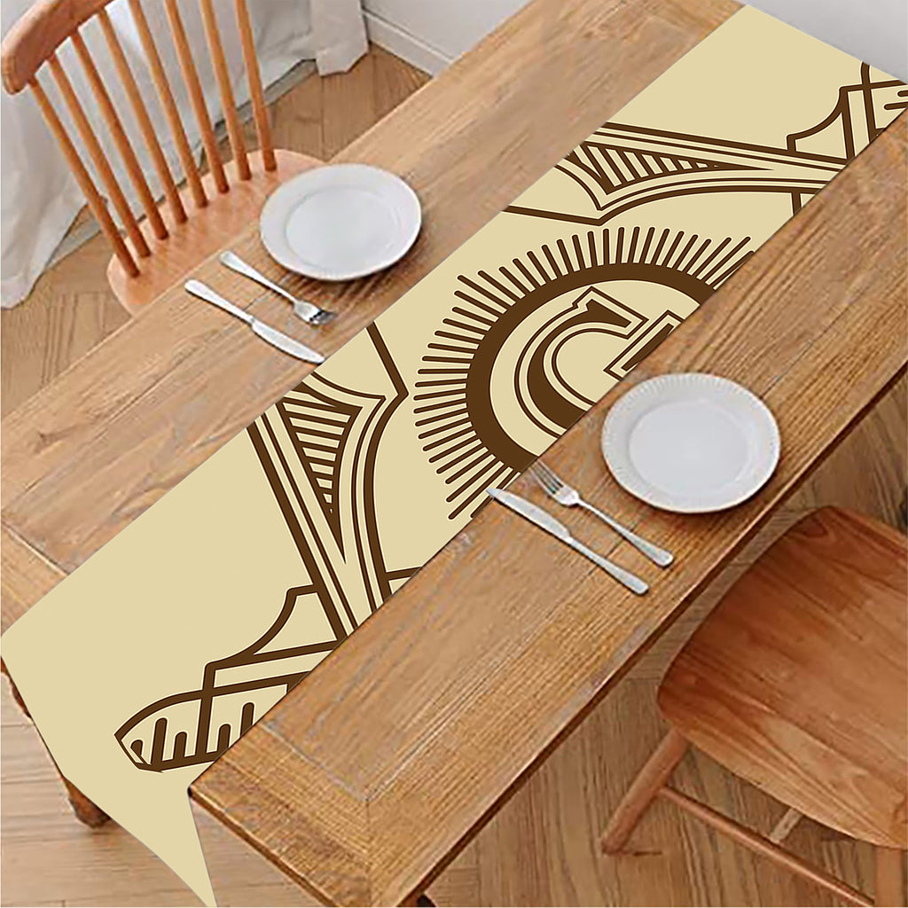 Freemasonry Symbol Print Table Runner