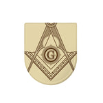 Freemasonry Symbol Print Toilet Lid Cover