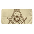 Freemasonry Symbol Print Towel