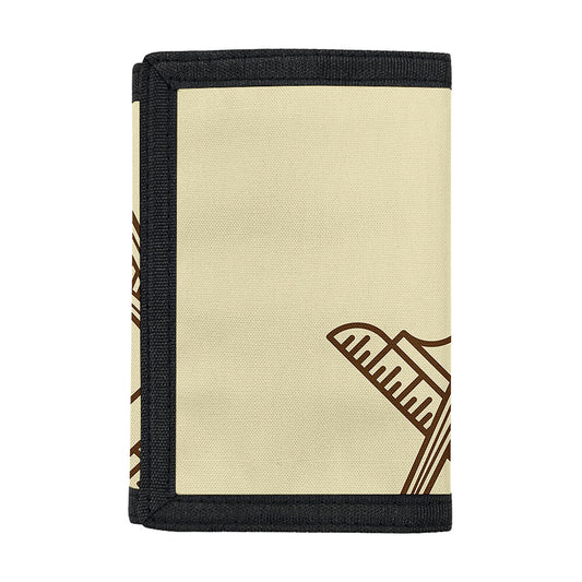 Freemasonry Symbol Print Trifold Wallet