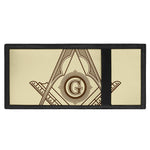Freemasonry Symbol Print Trifold Wallet
