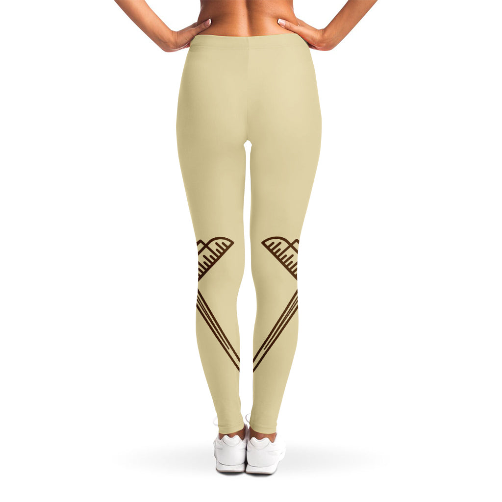 Freemasonry Symbol Print Women's Leggings