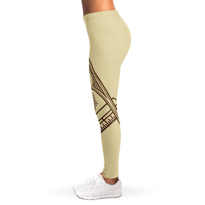 Freemasonry Symbol Print Women's Leggings