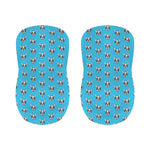 French Bulldog Faces Pattern Print Bar Stool Covers