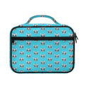 French Bulldog Faces Pattern Print Briefcase Bible Bag