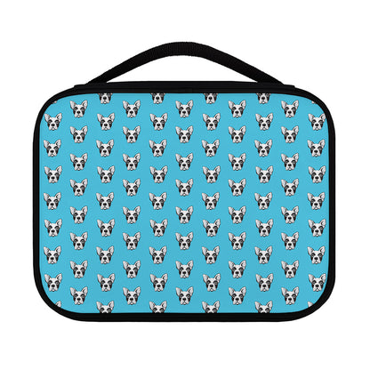 French Bulldog Faces Pattern Print Classic Bible Case