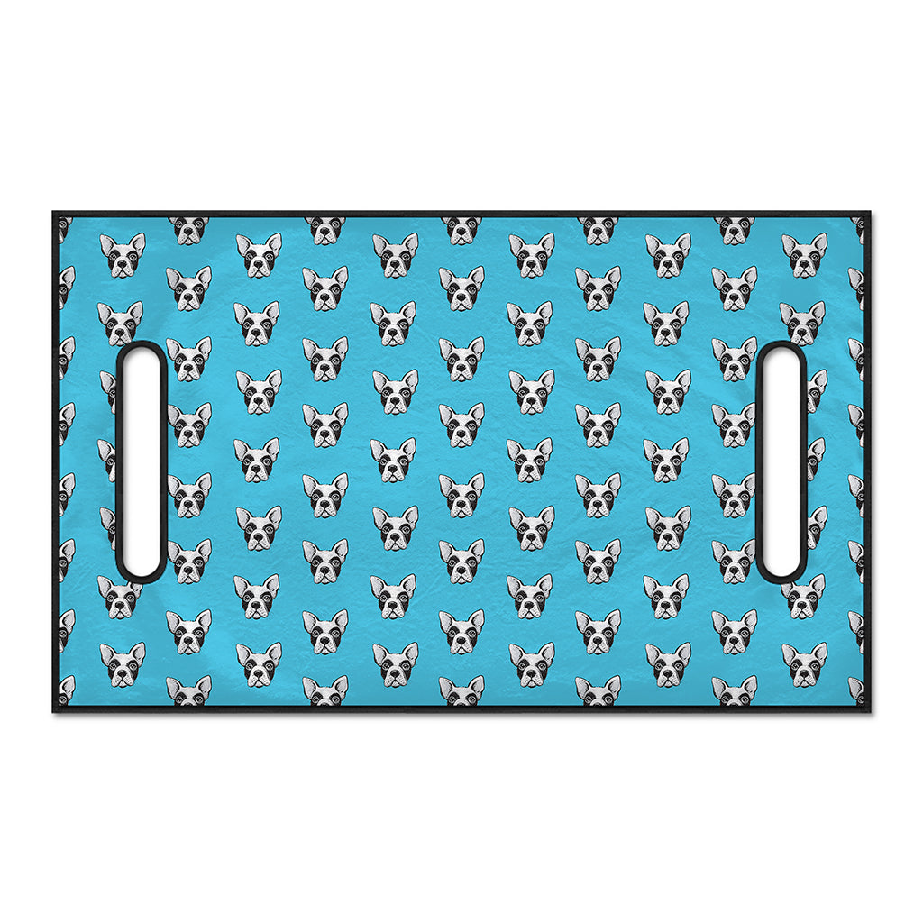 French Bulldog Faces Pattern Print Golf Cart Seat Cover