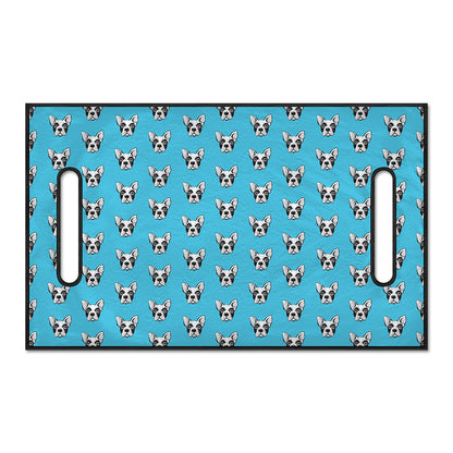 French Bulldog Faces Pattern Print Golf Cart Seat Cover