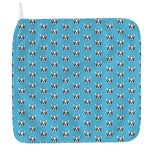 French Bulldog Faces Pattern Print Hand Towel