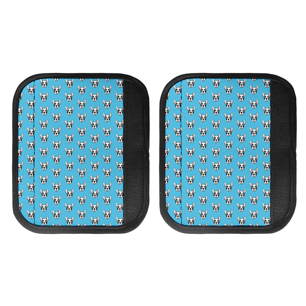 French Bulldog Faces Pattern Print Handle Covers