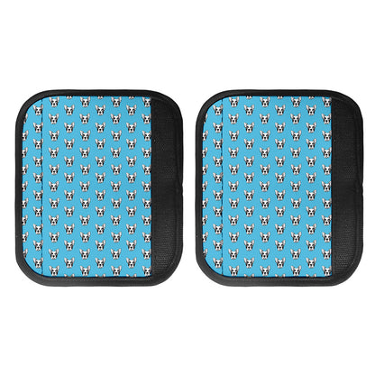 French Bulldog Faces Pattern Print Handle Covers