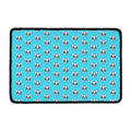 French Bulldog Faces Pattern Print Kitchen Mat