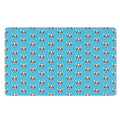 French Bulldog Faces Pattern Print Polyester Doormat