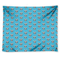 French Bulldog Faces Pattern Print Tapestry