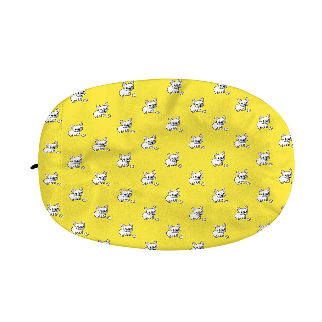French Bulldog Puppy With Baseball Print Car Side Mirror Covers