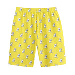 French Bulldog Puppy With Baseball Print Cotton Shorts