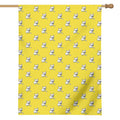 French Bulldog Puppy With Baseball Print House Flag