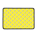 French Bulldog Puppy With Baseball Print Kitchen Mat