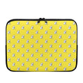 French Bulldog Puppy With Baseball Print Laptop Sleeve
