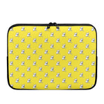 French Bulldog Puppy With Baseball Print Laptop Sleeve