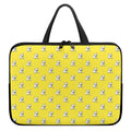 French Bulldog Puppy With Baseball Print Laptop Sleeve With Handle
