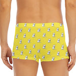 French Bulldog Puppy With Baseball Print Men's Short Boxer Briefs