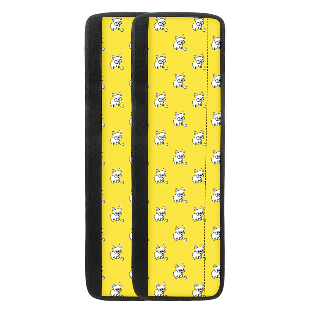 French Bulldog Puppy With Baseball Print Refrigerator Handle Covers