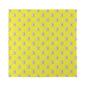 French Bulldog Puppy With Baseball Print Silk Bandana