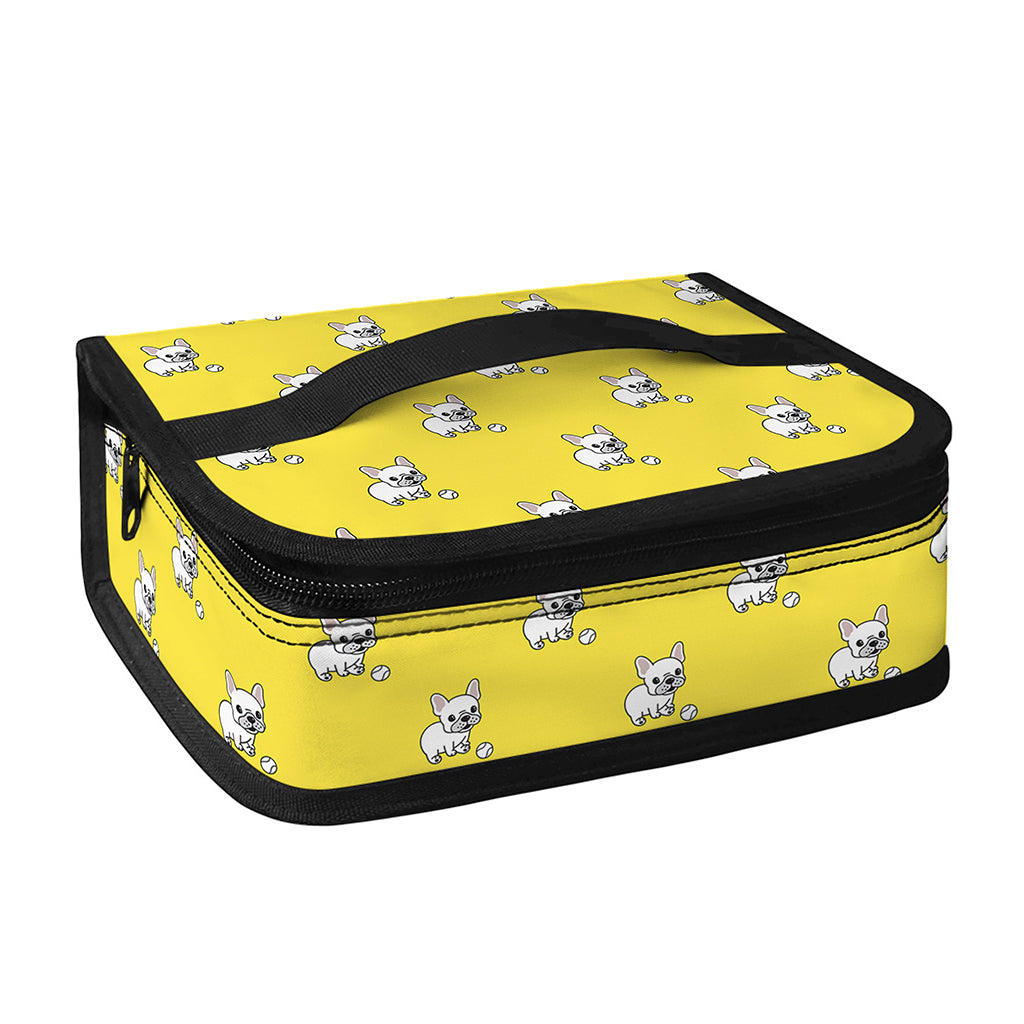 French Bulldog Puppy With Baseball Print Small Lunch Bag