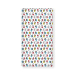 French Bulldog Reading Book Print Baby Crib Sheet