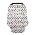 French Bulldog Reading Book Print Baby Seat Cover
