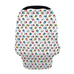French Bulldog Reading Book Print Baby Seat Cover