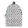 French Bulldog Reading Book Print School Backpack