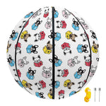 French Bulldog Reading Book Print Basketball