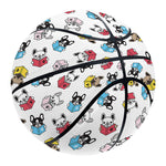French Bulldog Reading Book Print Basketball