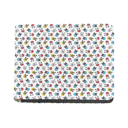 French Bulldog Reading Book Print Bifold Wallet