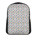 French Bulldog Reading Book Print Casual Backpack