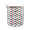 French Bulldog Reading Book Print Collapsible Laundry Basket