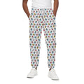 French Bulldog Reading Book Print Cotton Sweatpants