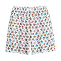 French Bulldog Reading Book Print Cotton Shorts