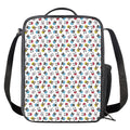 French Bulldog Reading Book Print Crossbody Lunch Bag